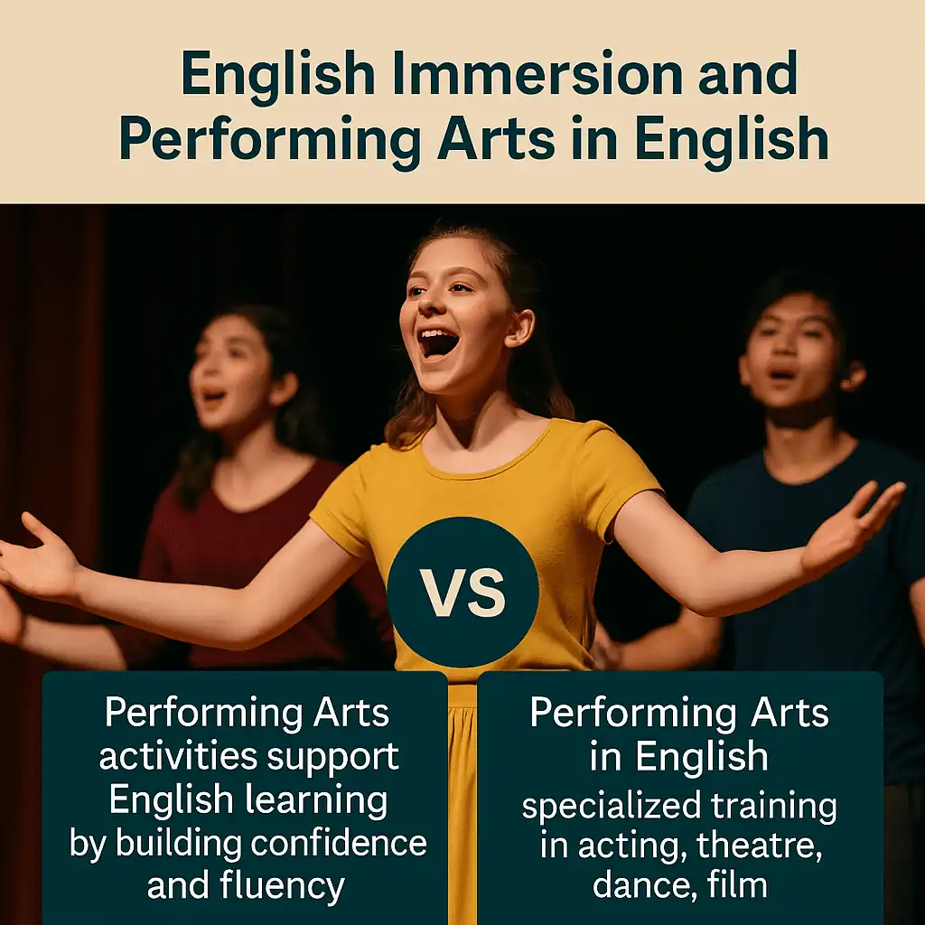 Performing Arts and English; or English with Performing Arts?