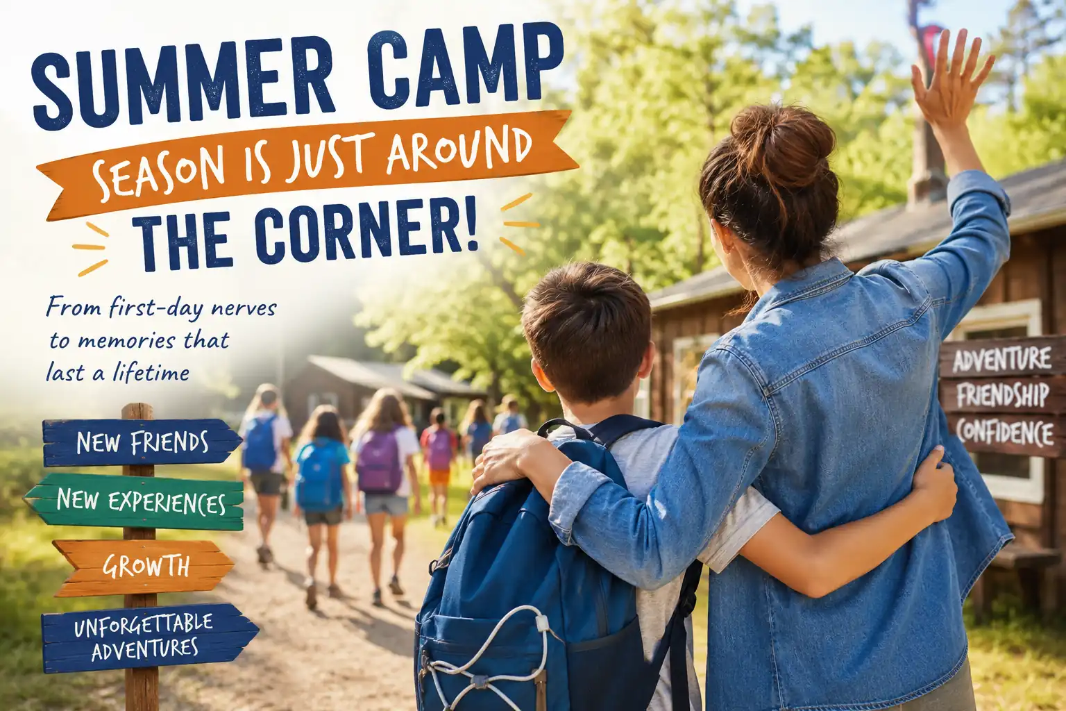 The First Days of Summer Camp: A Parent’s Guide to Letting Go with Confidence